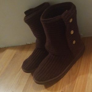Women's Cardy Knit Ugg Boots